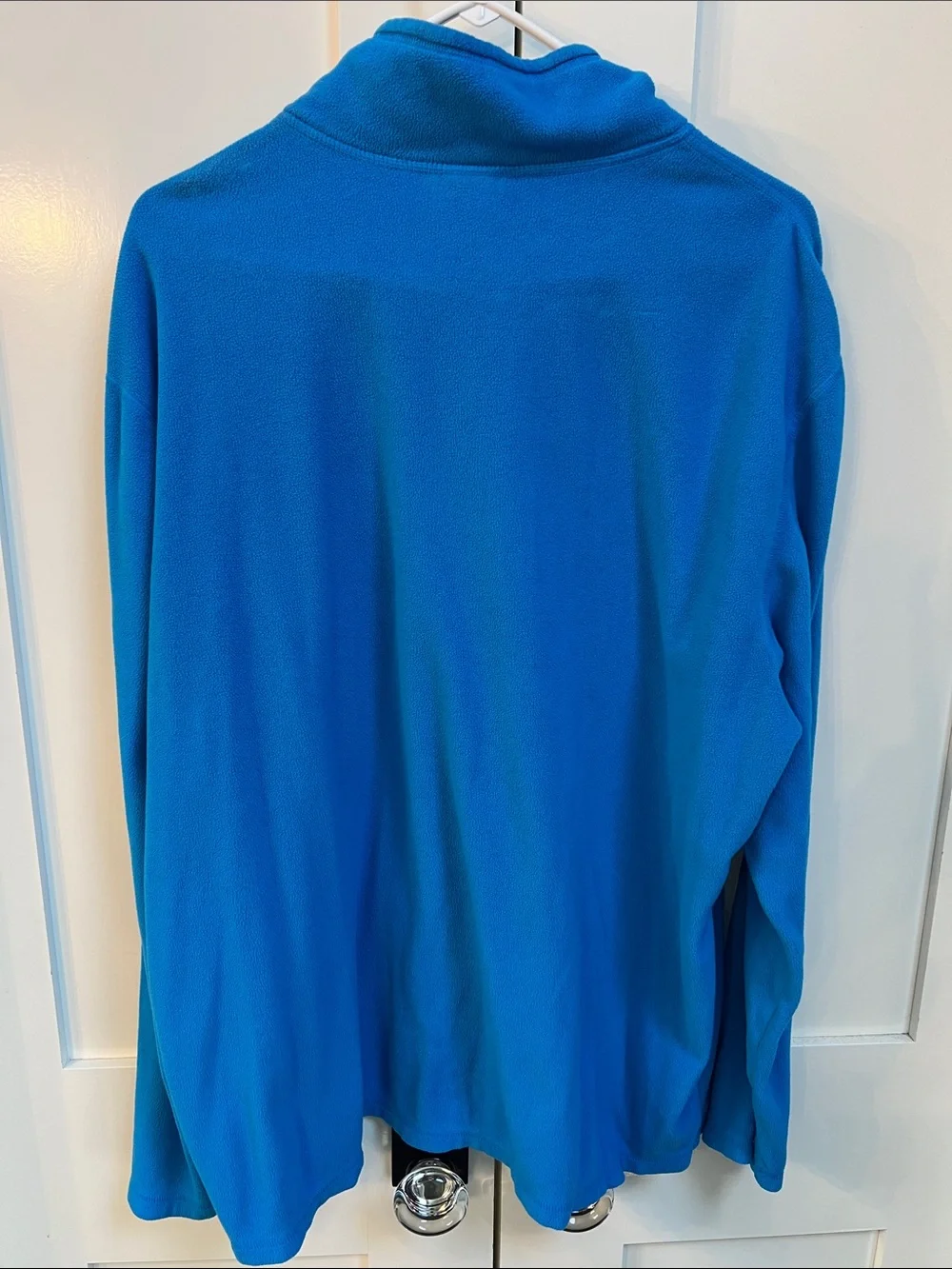 The North Face Men's Bright Blue Half-Zip Fleece Pullover